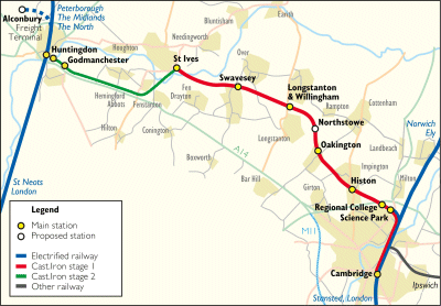 Proposed CAST.IRON rail map